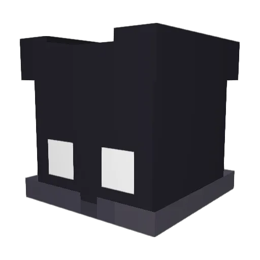 yoshii47000 Minecraft avatar head, 3D render