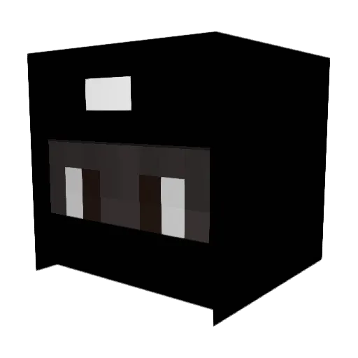 yoshkaaa Minecraft avatar head, 3D render