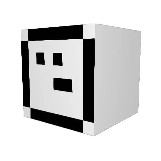 yosomi1002 Minecraft avatar head, 3D render
