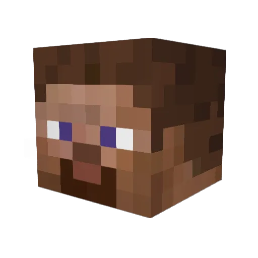 yosowhatsup Minecraft avatar head, 3D render
