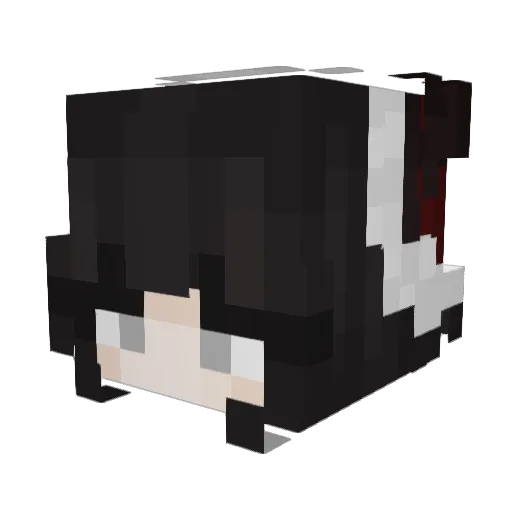 yosoychris Minecraft avatar head, 3D render