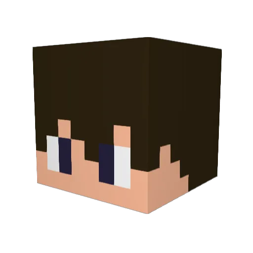 yossi2202 Minecraft avatar head, 3D render