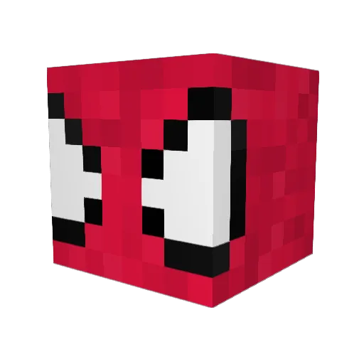 yoti2014 Minecraft avatar head, 3D render