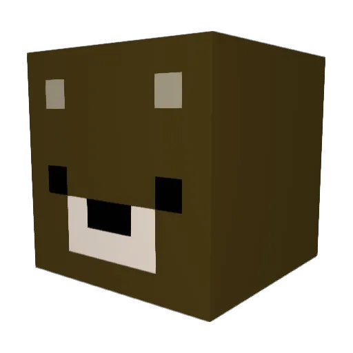 you_trash_sir Minecraft avatar head, 3D render