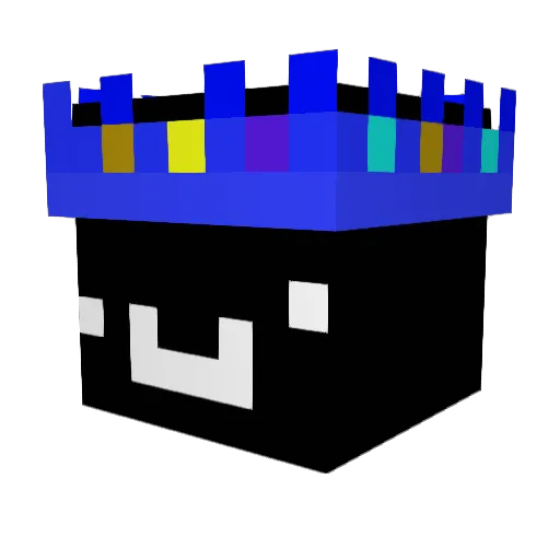 youaretrashkidl Minecraft avatar head, 3D render