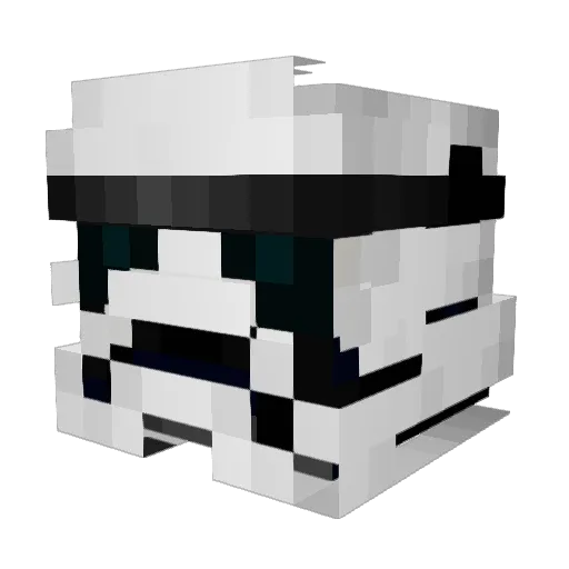 youbelkabir Minecraft avatar head, 3D render