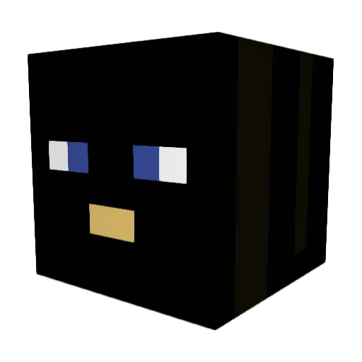 youesder Minecraft avatar head, 3D render