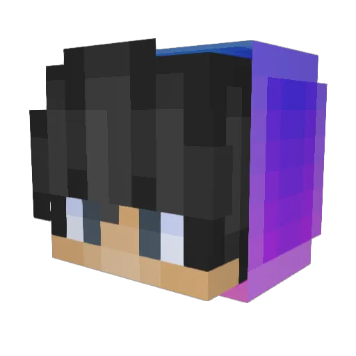 youfeelme2 Minecraft avatar head, 3D render
