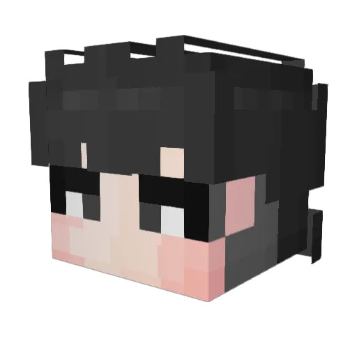yougdo1 Minecraft avatar head, 3D render