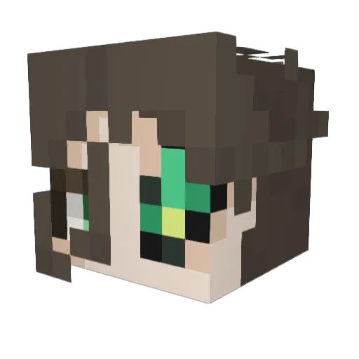 yougetu0908 Minecraft avatar head, 3D render