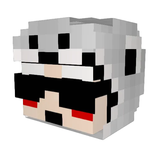 youjii38 Minecraft avatar head, 3D render