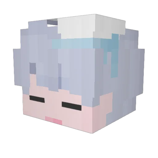youjun1223 Minecraft avatar head, 3D render