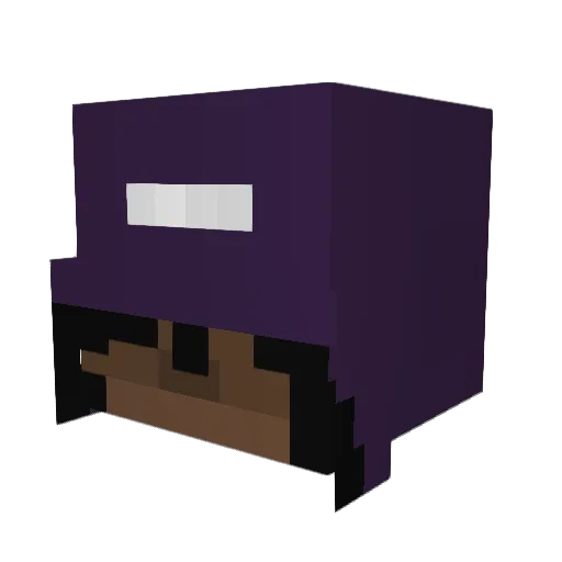 youknowitsAP Minecraft avatar head, 3D render