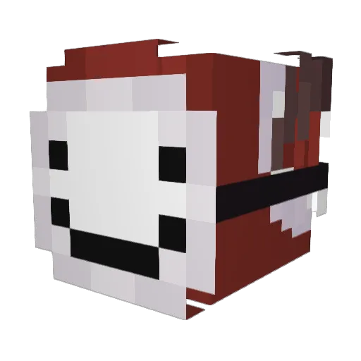 youknowminex Minecraft avatar head, 3D render