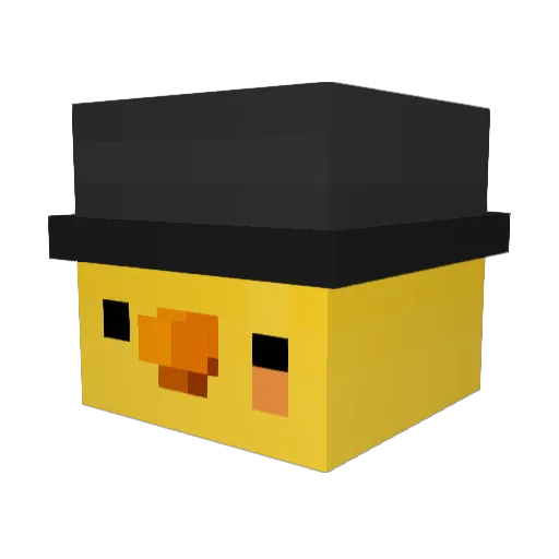 youmewe Minecraft avatar head, 3D render