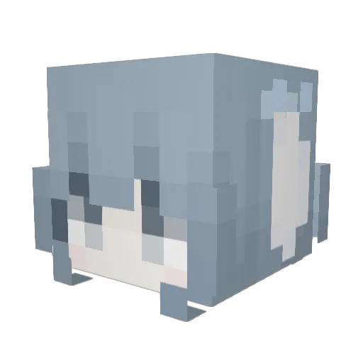 youmingye233 Minecraft avatar head, 3D render