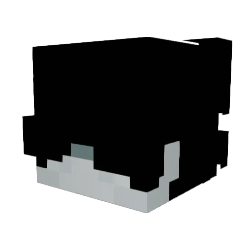 younessamih Minecraft avatar head, 3D render