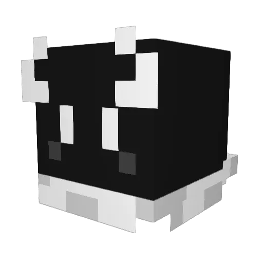 youngDenta Minecraft avatar head, 3D render