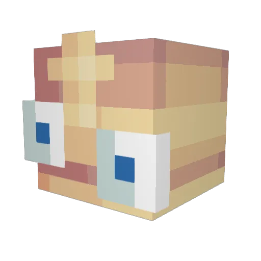 young_squire420 Minecraft avatar head, 3D render