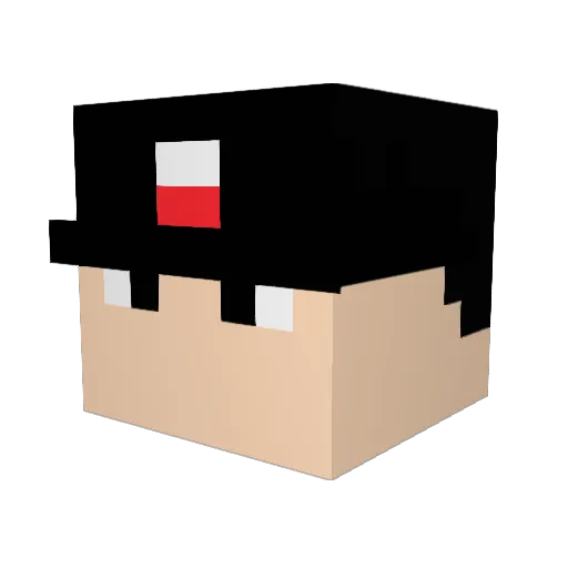 youngbond002 Minecraft avatar head, 3D render