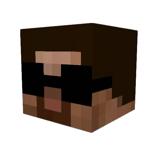 younger1999 Minecraft avatar head, 3D render