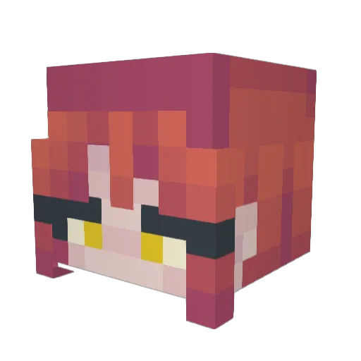 younghedonist Minecraft avatar head, 3D render