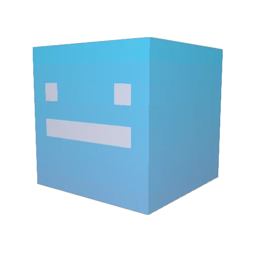 younglemon Minecraft avatar head, 3D render