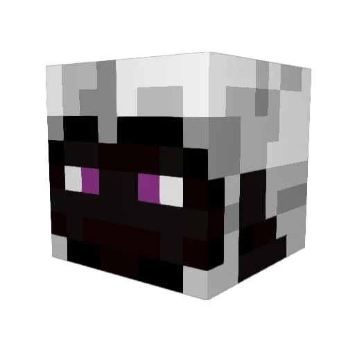 youngmerlin Minecraft avatar head, 3D render