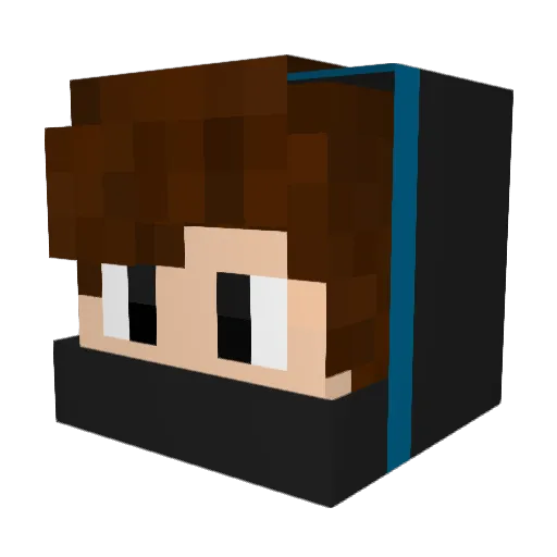 youngthug2k15 Minecraft avatar head, 3D render
