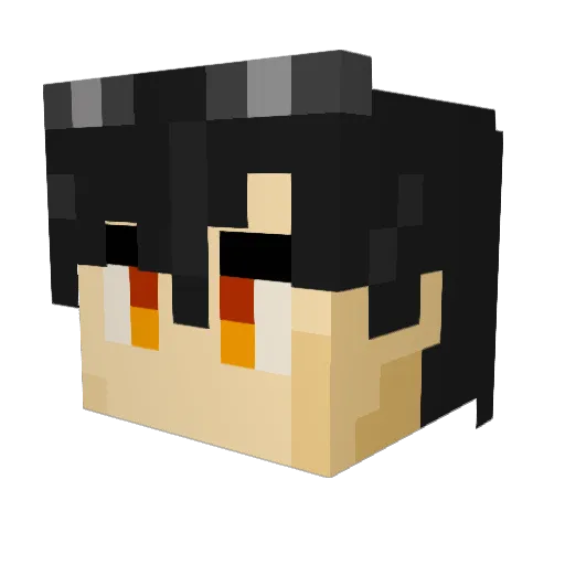 younrangyounrang Minecraft avatar head, 3D render