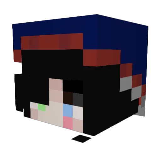 your_boy_joe Minecraft avatar head, 3D render