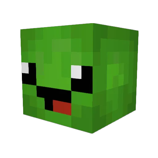 yourabignerd Minecraft avatar head, 3D render