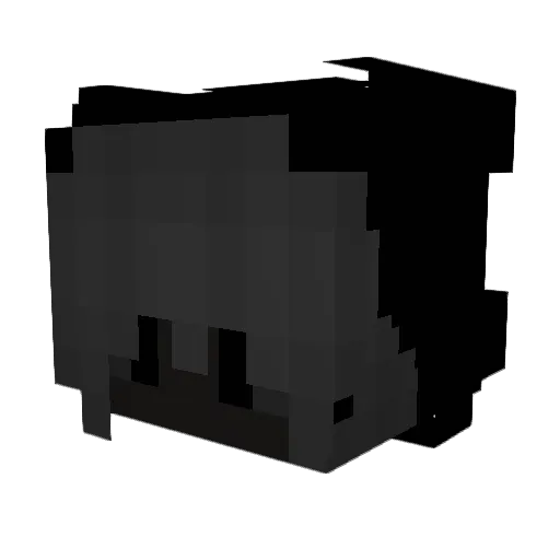 youraddicted Minecraft avatar head, 3D render