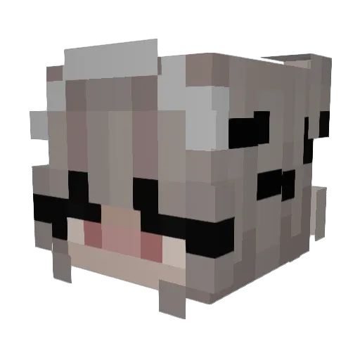 youramazin Minecraft avatar head, 3D render