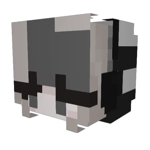 youranimeweeb Minecraft avatar head, 3D render