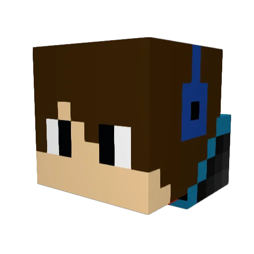 yourboieverett3 Minecraft avatar head, 3D render