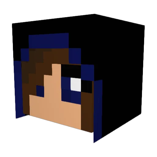 youredead04 Minecraft avatar head, 3D render