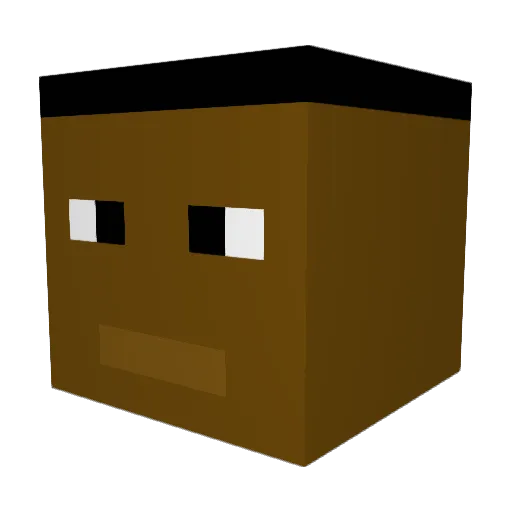yourface0322 Minecraft avatar head, 3D render
