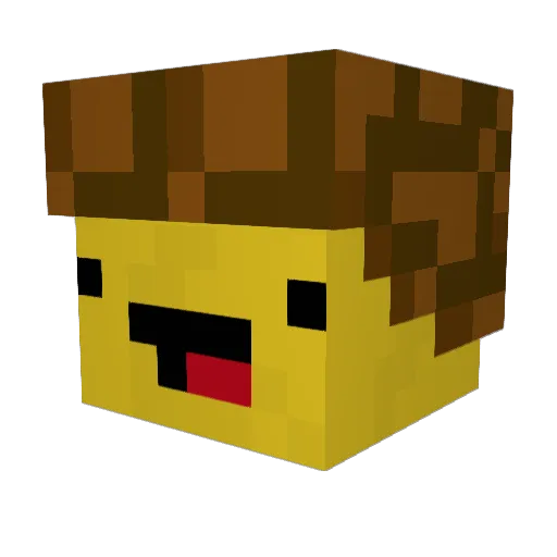 yourface18 Minecraft avatar head, 3D render