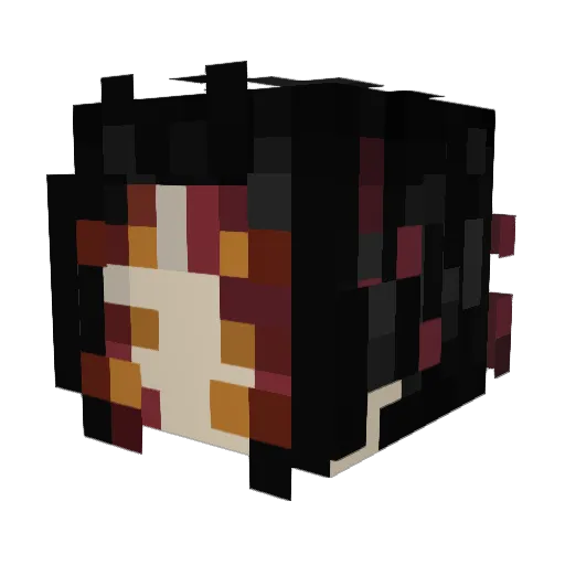 yourheadismine Minecraft avatar head, 3D render
