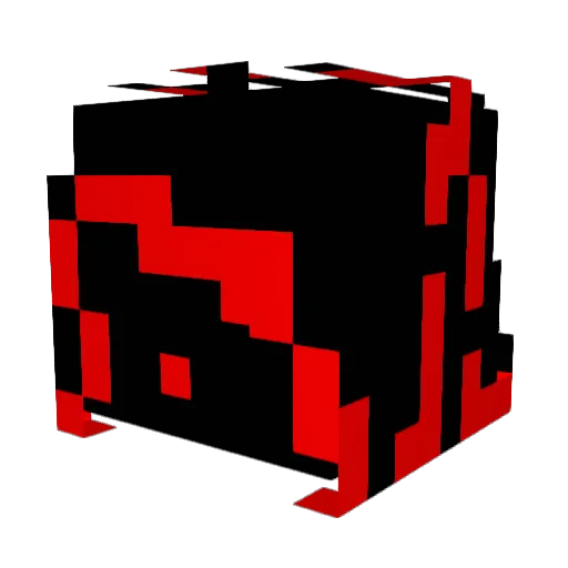 yourmom_2 Minecraft avatar head, 3D render
