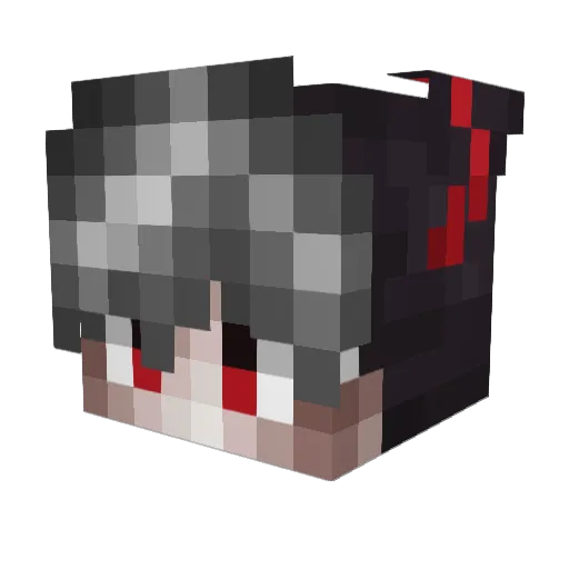 yoursunny3 Minecraft avatar head, 3D render