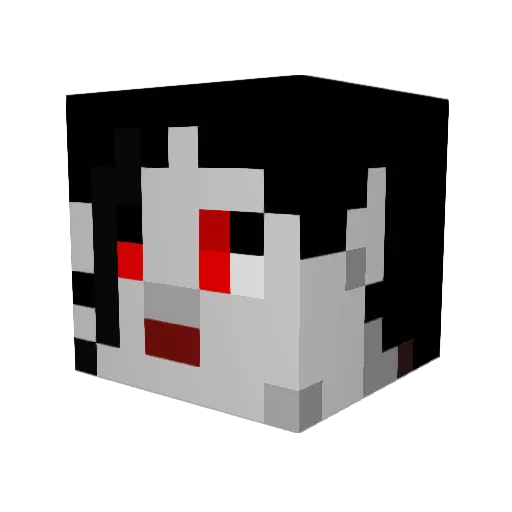 youshta Minecraft avatar head, 3D render