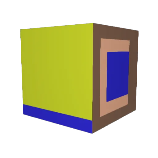 yousmell321 Minecraft avatar head, 3D render