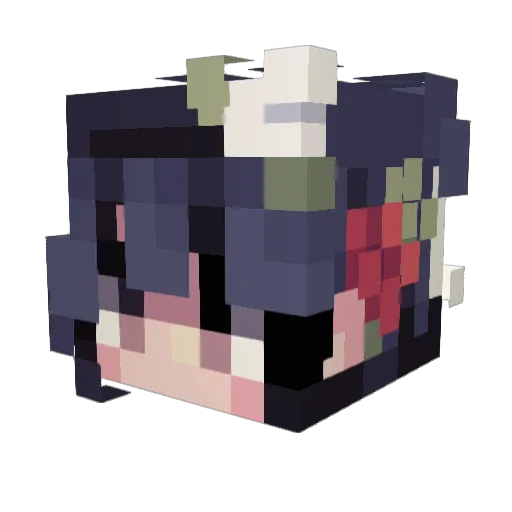 youssief Minecraft avatar head, 3D render