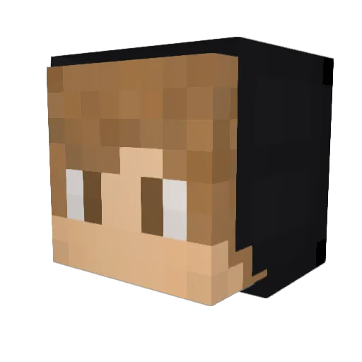yousuf2007 Minecraft avatar head, 3D render