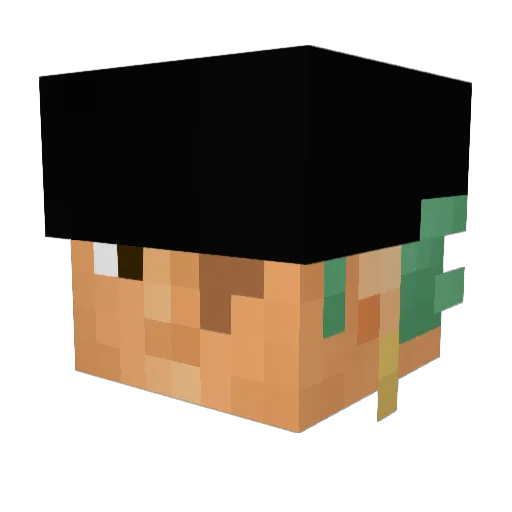 yousuke0524 Minecraft avatar head, 3D render