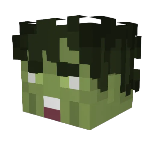 youthing2525 Minecraft avatar head, 3D render