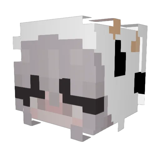 youxuan8787 Minecraft avatar head, 3D render