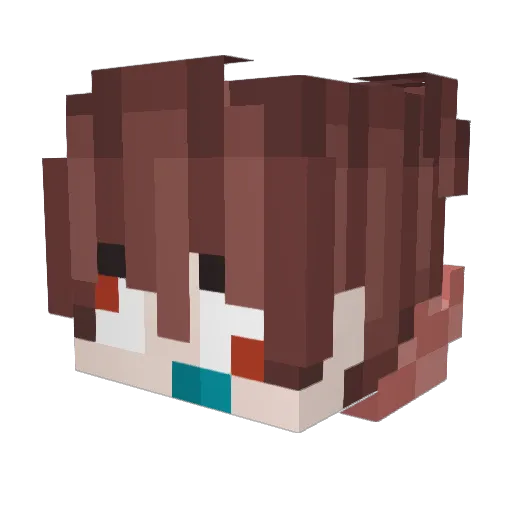 youyi13 Minecraft avatar head, 3D render